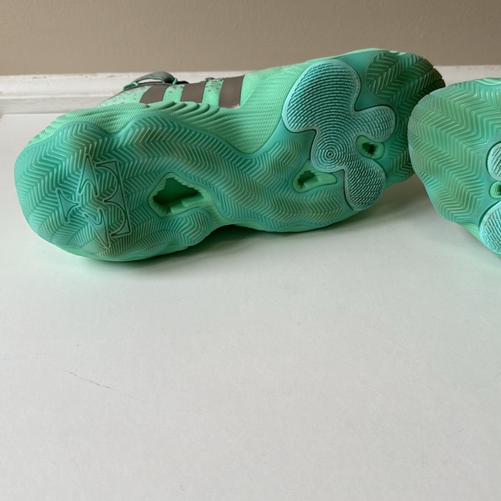 ADIDAS TRAE YOUNG 3 IF5591 BASKETBALL SHOES MINT/SILVER GREEN - Size 10.5 - Picture 7 of 12
